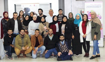 مؤسسة تعاون لحل الصراع  ومركز شغف  تختتمان  دورة تدريبية حول المحتوى الاعلامي 