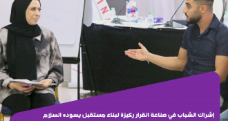 إشراك الشباب في صناعة القرار ركيزة لبناء مستقبل يسوده السلام والاستقرار.